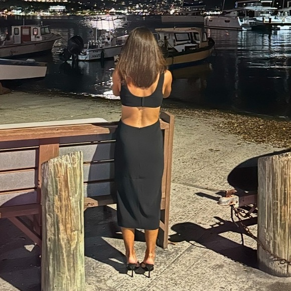 Lovers + Friends Revolve Titus midi dress in black - Picture 6 of 6